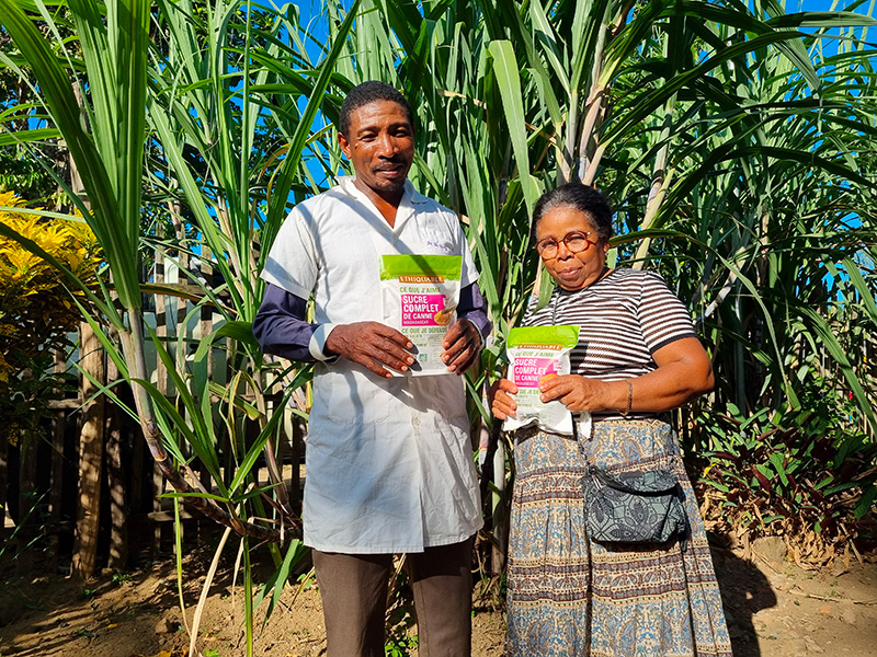 Transformation du sucre de canne à Madagascar