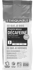 arabica café moulu ethiopie décaféiné ethiquable bio equitable
