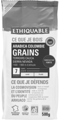 arabica café grain colombie ethiquable bio equitable