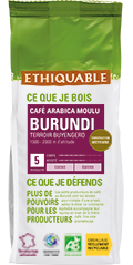 arabica café moulu Burundi ethiquable bio equitable