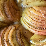 Tarte aux pommes et épices