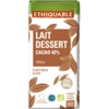 chocolat lait dessert ethiquable bio équitable 42%