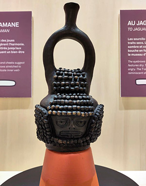 Vase attestant de l'origine du cacao 